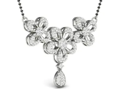 Bridal Necklace  3D print model