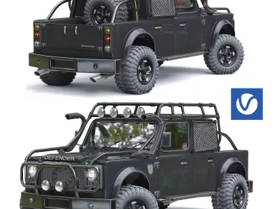 defender offroad 3D model