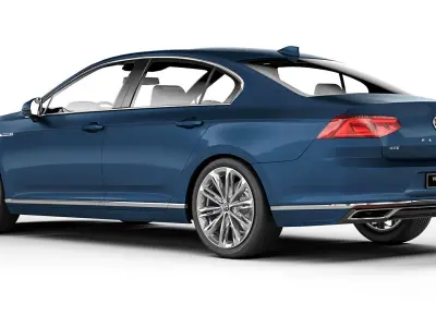 Volkswagen Passat GTE 2020 3D model