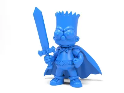 Bart Simpson 3D print model