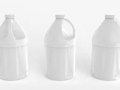 Gallon Bottle - Jug 3D model