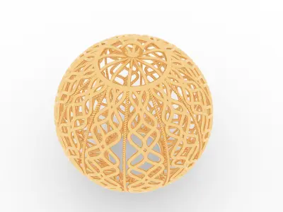 Christmas Tree Ball Decoration 3D print model
