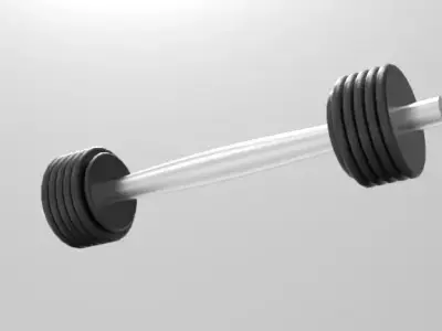 Adjustable Dumbbells 3D print model