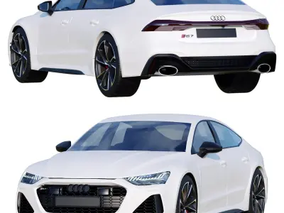 Audi RS7 3D model