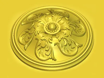 Rosette 04 3D model