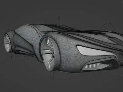 cosmo hypercar 3D model