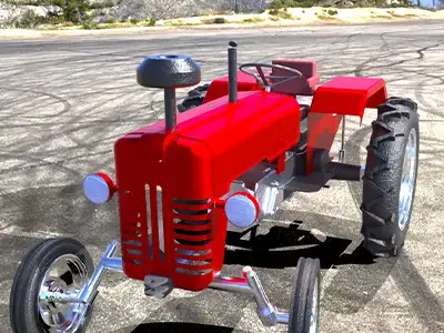 Tractor 3D model