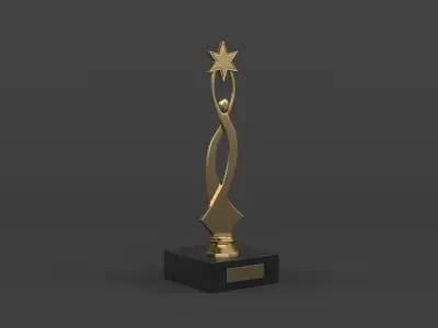 Trophy Cup Collection 3D model get