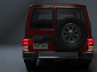 Nissan Patrol Y-60 3D model