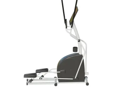 Elliptical Trainer Low-poly 3D model