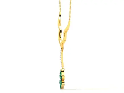 Women Pendant 3DM STL OBJ FBX Render Details 3D print model shop