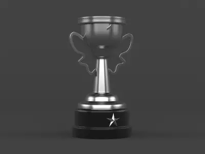 Trophy Cups 3D model 31