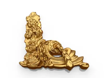 Classic decor ornament 137 3D model
