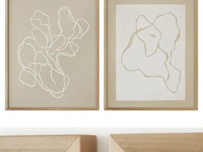 Gallery Wall 110 3D model