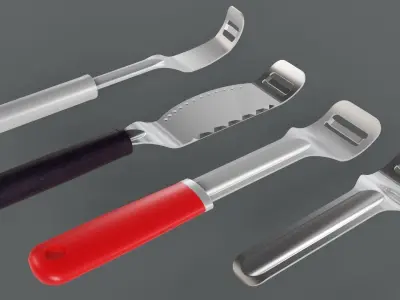 Butter Shaver 3D Model 3D model