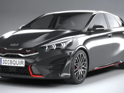 Kia ProCeed GT 2022 3D model