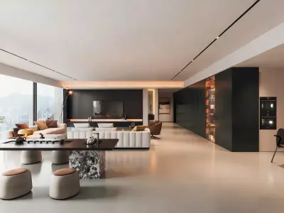 Modern Italian Style 3D model