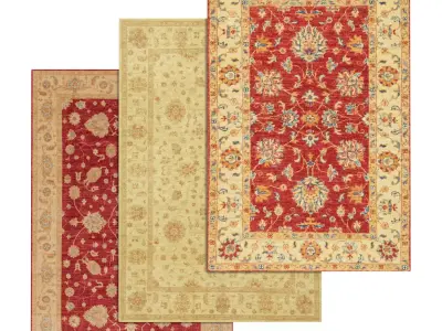 Rug Set 1955 3D model