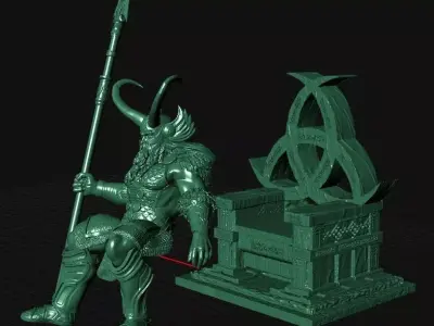 Odin All father  3D print model