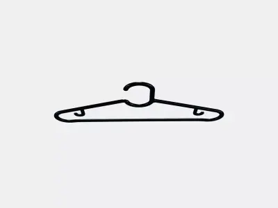 SPRUTTIG Hanger Low-poly 3D model