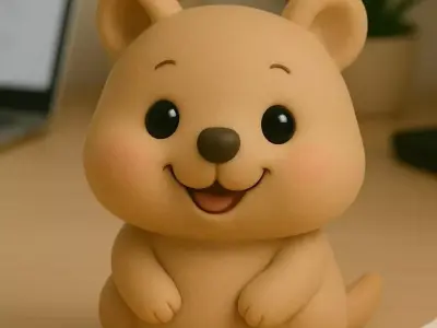 Quokka - Kawaii Animals Collection 3D print model
