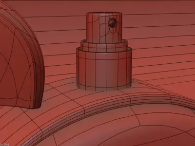 Perfume Bottle Low-poly 3D model