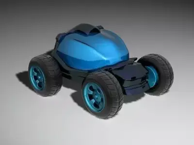 BLAST  TOY CAR 3D model