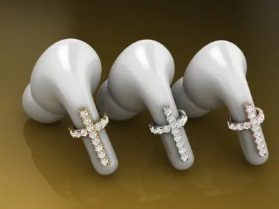 jewelry headphone  airpod pro 3D print model