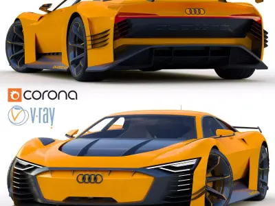 Audi Vision GT Custom 3D model