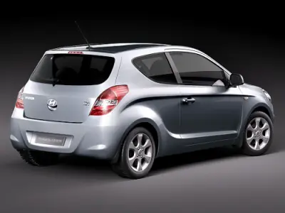 Hyundai I20 3door 3D model