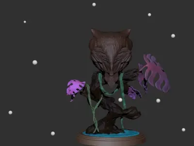 owl Lovely 3D print model