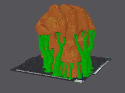 Skull Mystic  3D Model File 3D print model