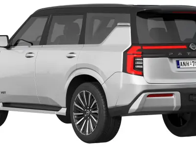Nissan Patrol 2025 3D model