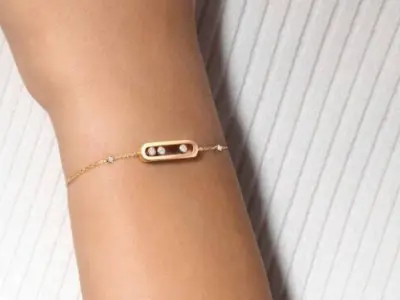 Messika Bracelet Jewelry Gold  3D print model buy