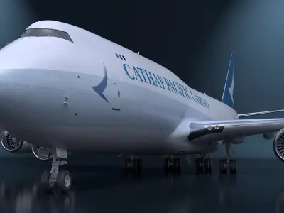  Boeing 747-8 Cathay Pacific Cargo Aircraft 