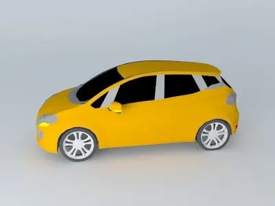 Isis car Free 3D model