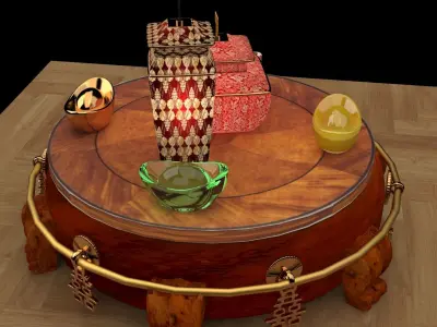 Chinese vase 3D model purchase