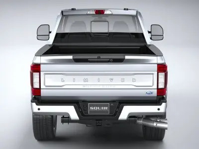 F350 Superduty Limited Edition 2022 3D model