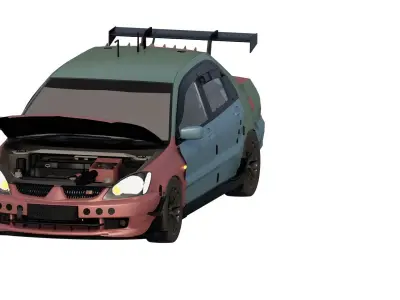 GENERIC RACE CAR 3D model