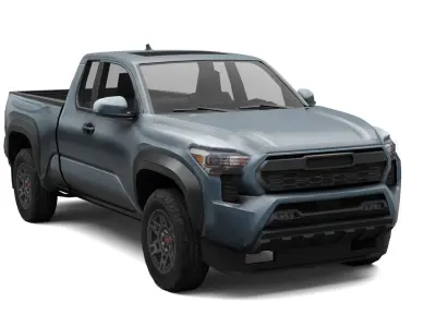 Toyota Tacoma 2024 Low-poly 3D model by joao3DModels
