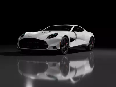 HighPoly ASTON MARTIN vanquish Model Render Animation 3dprint 3D model
