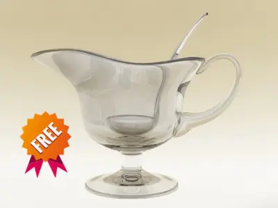 Michelangelo Sauce Vase Luigi Bormioli Free 3D model