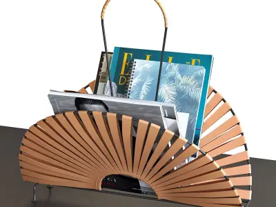 Isadora Magazine Holder 3D model