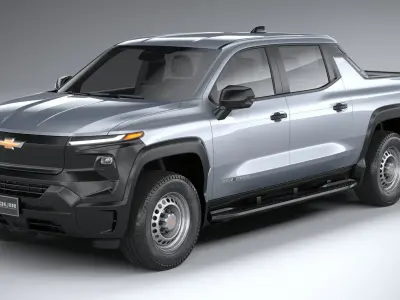 Chevrolet Silverado EV WT CG 2024 3D model
