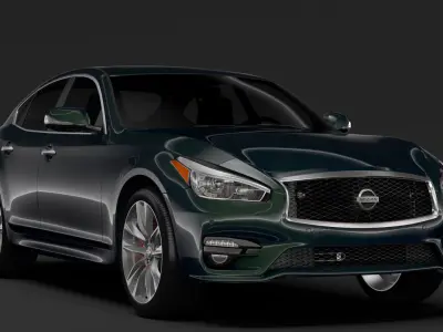 Nissan Fuga Sport 2018 3D model