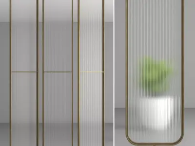 Decorative partition 3D model