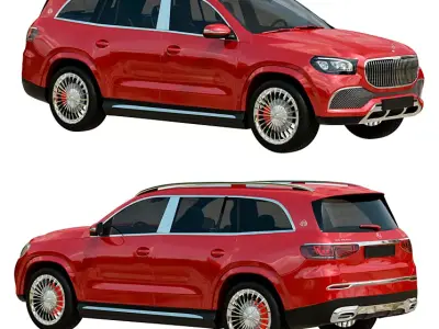 Mercedes Benz Maybach GLS 600 3D model