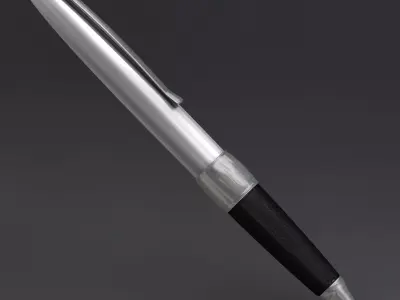 Luxury Metal Pen 3D model