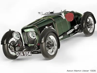 Aston Martin Ulster 3D model