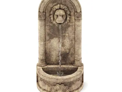 Wall Fountain 3D Model 3D model